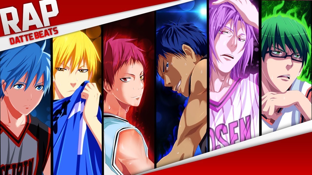 Rap da Geração Milagrosa (Kuroko no Basket) | Ft. Basara,  Águia, Yuri, Krc e DanRap