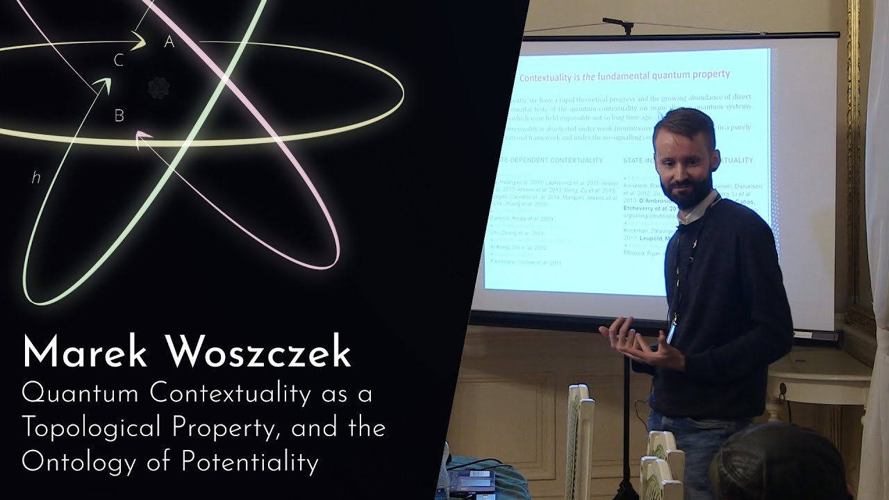 Quantum Contextuality as a Topological Property, and the Ontology of Potentiality, Marek Woszczek