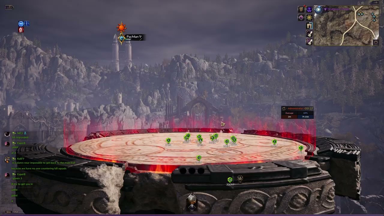 THRONE AND LIBERTY   Nordik vs villanous vs Sybau gvg portal