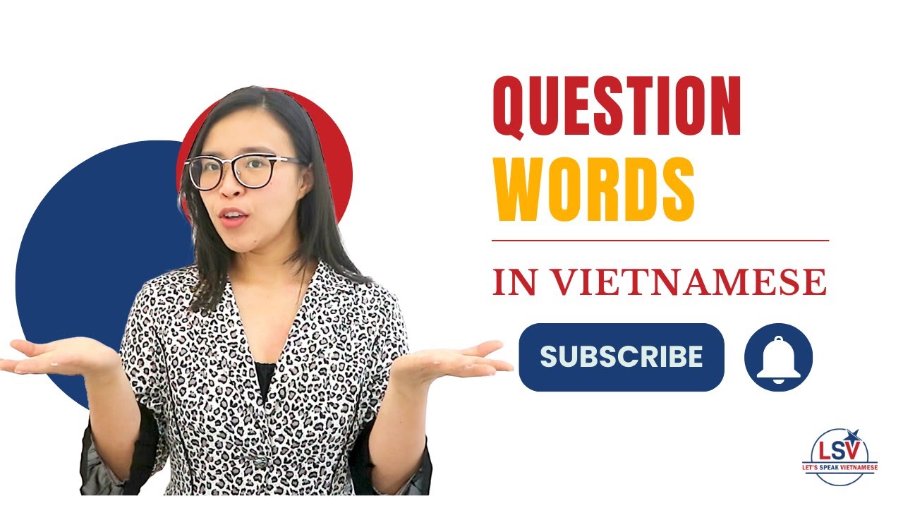 QUESTION WORDS | LEARN VIETNAMESE WITH LSV | BEGINNER