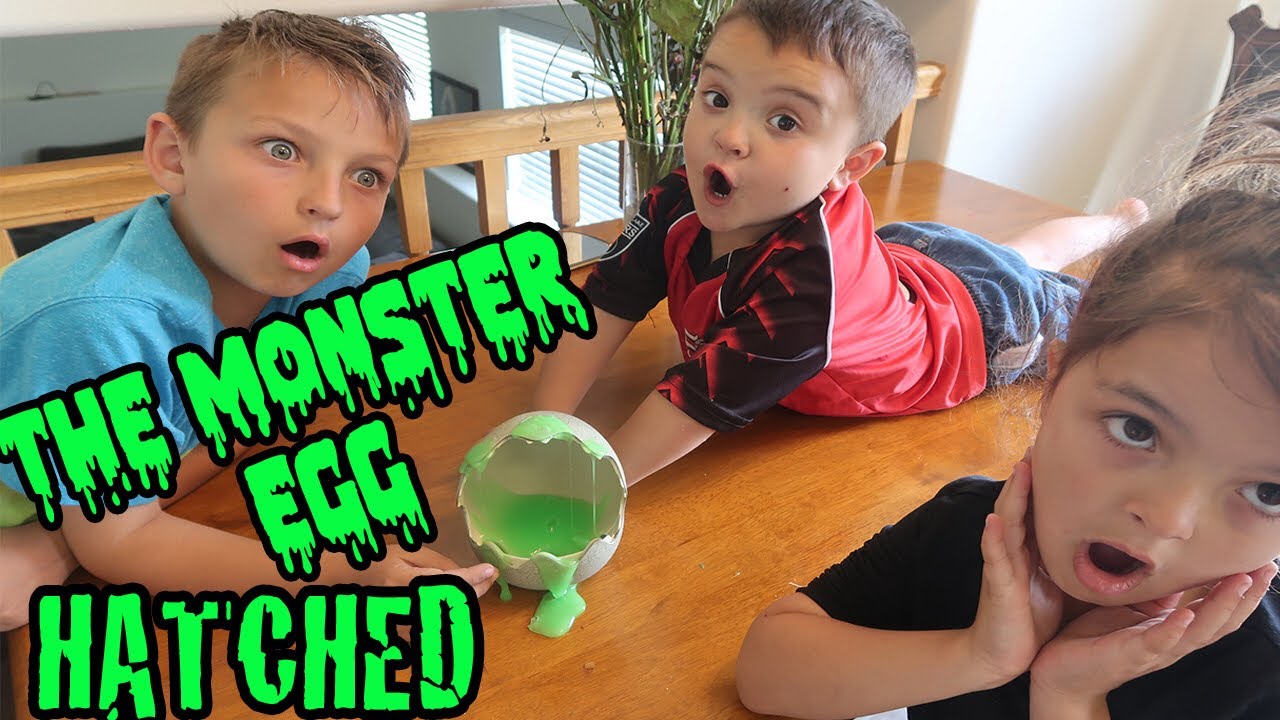THE MONSTER EGG HATCHED!!!