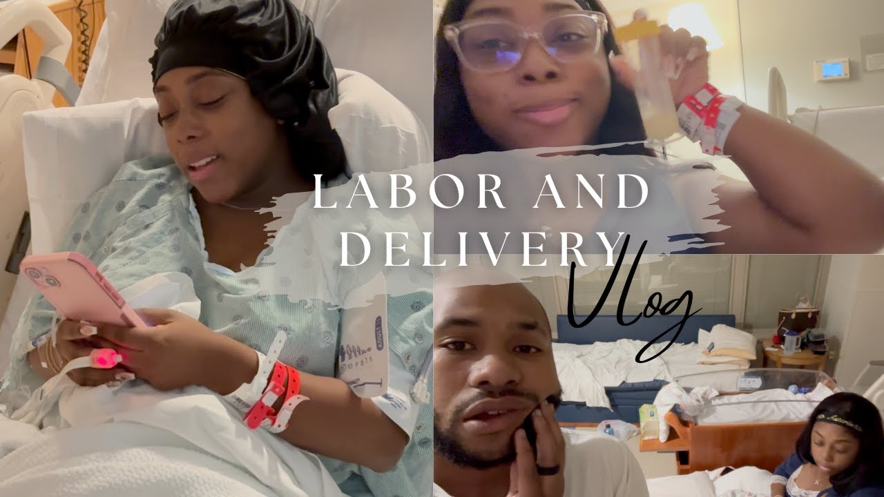 LABOR AND DELIVERY VLOG | 36 WEEKS + FIRST TIME MOM