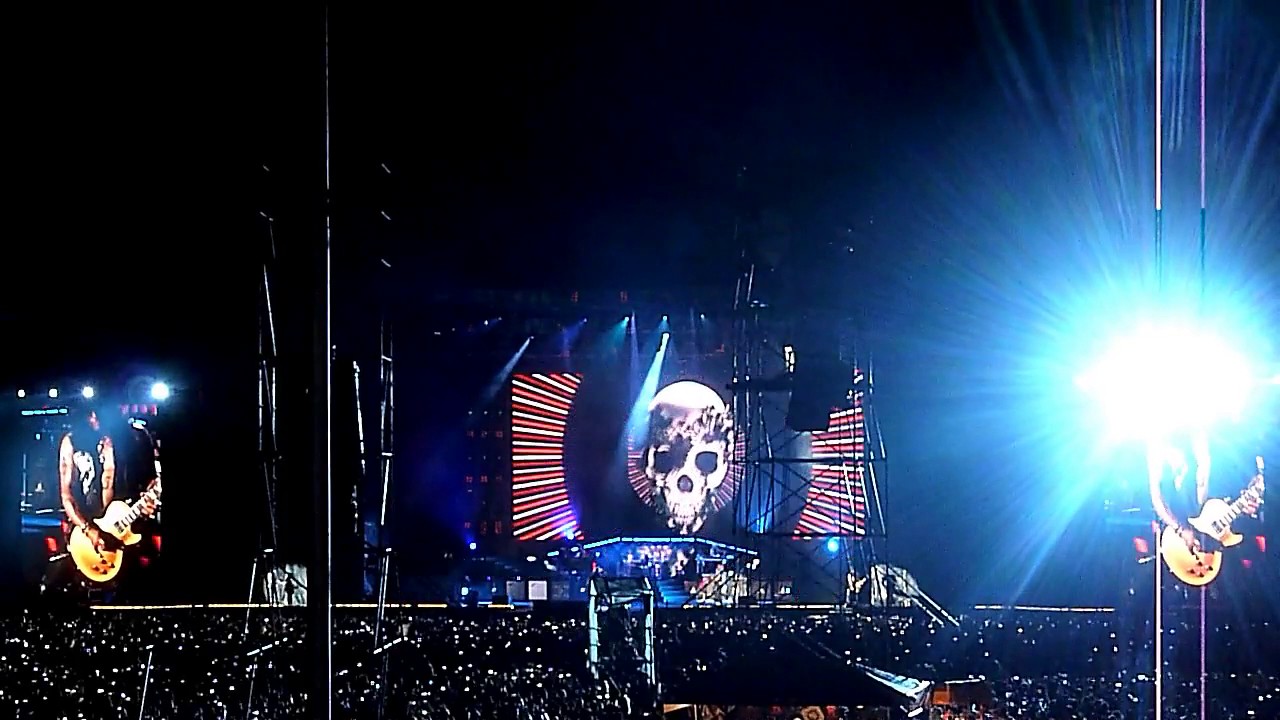 Guns N' Roses Sweet Child O' Mine, San José Costa Rica 11/26/16