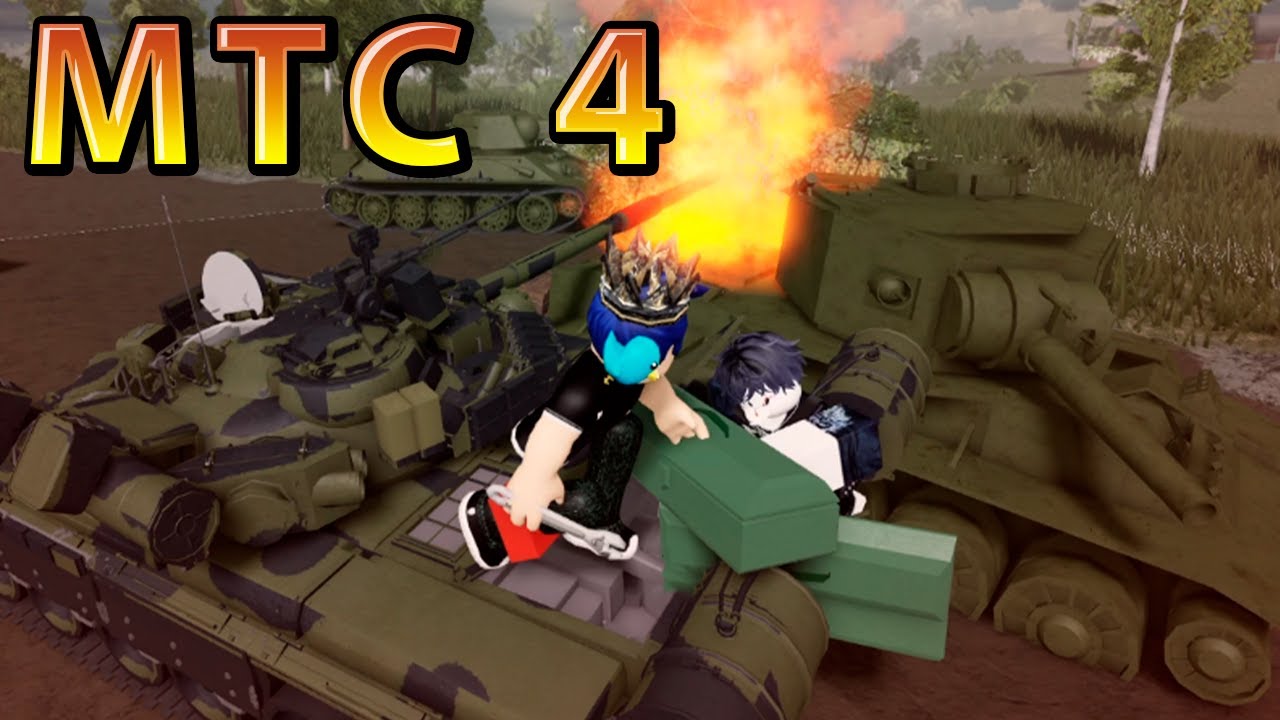 Против Лома Нет Приёма! MULTICREW TANK COMBAT 4 ROBLOX