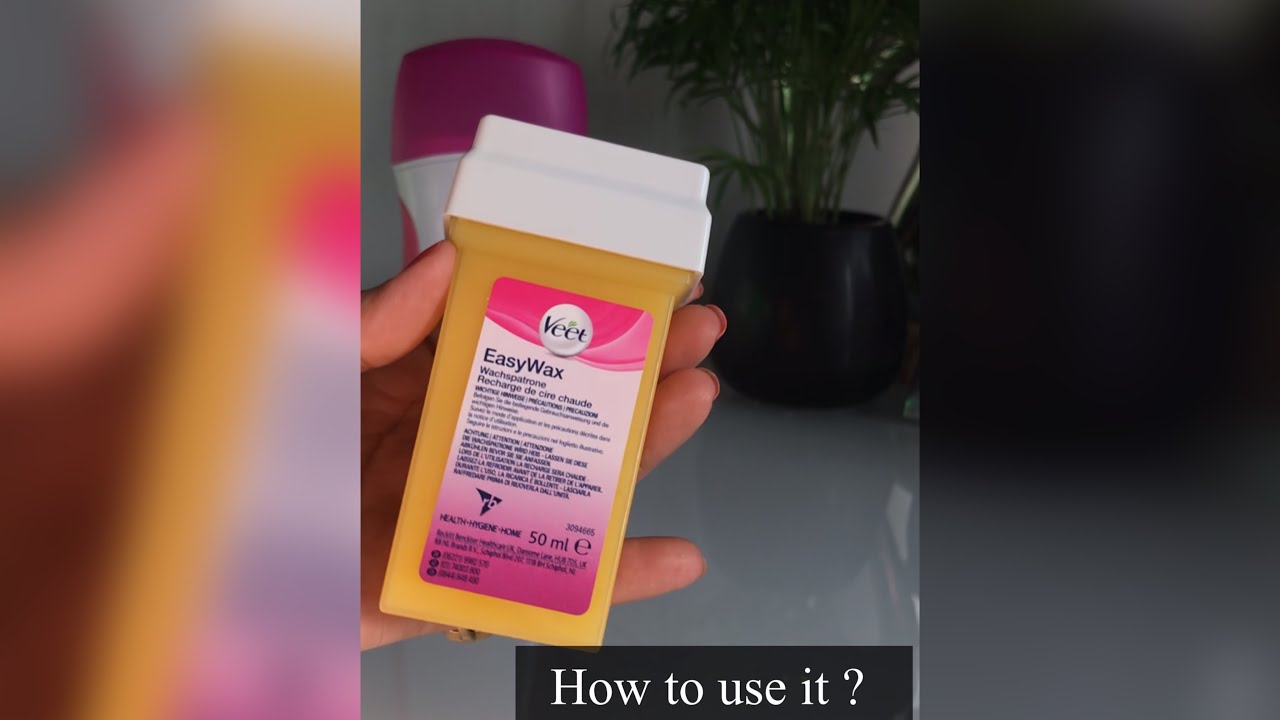 Распаковка роликового воска Veet