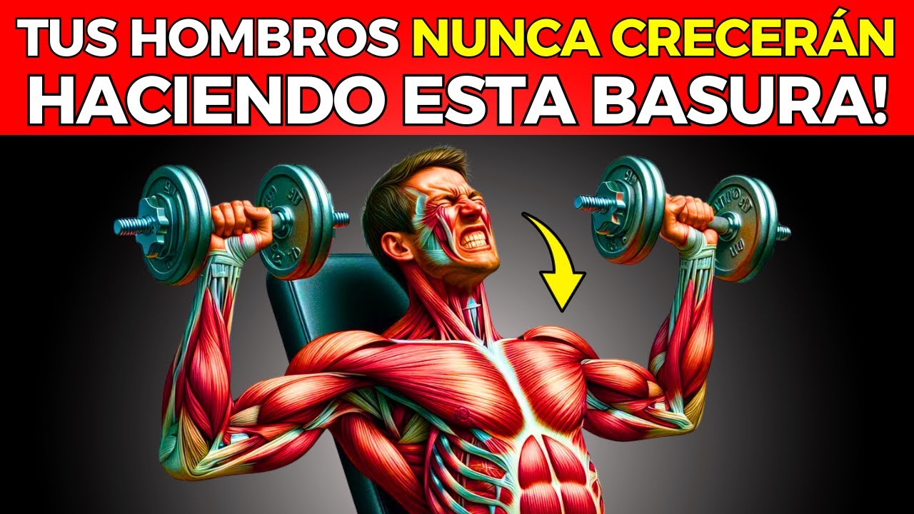 8 PRINCIPALES RAZONES por las que TUS HOMBROS NUNCA CRECEN