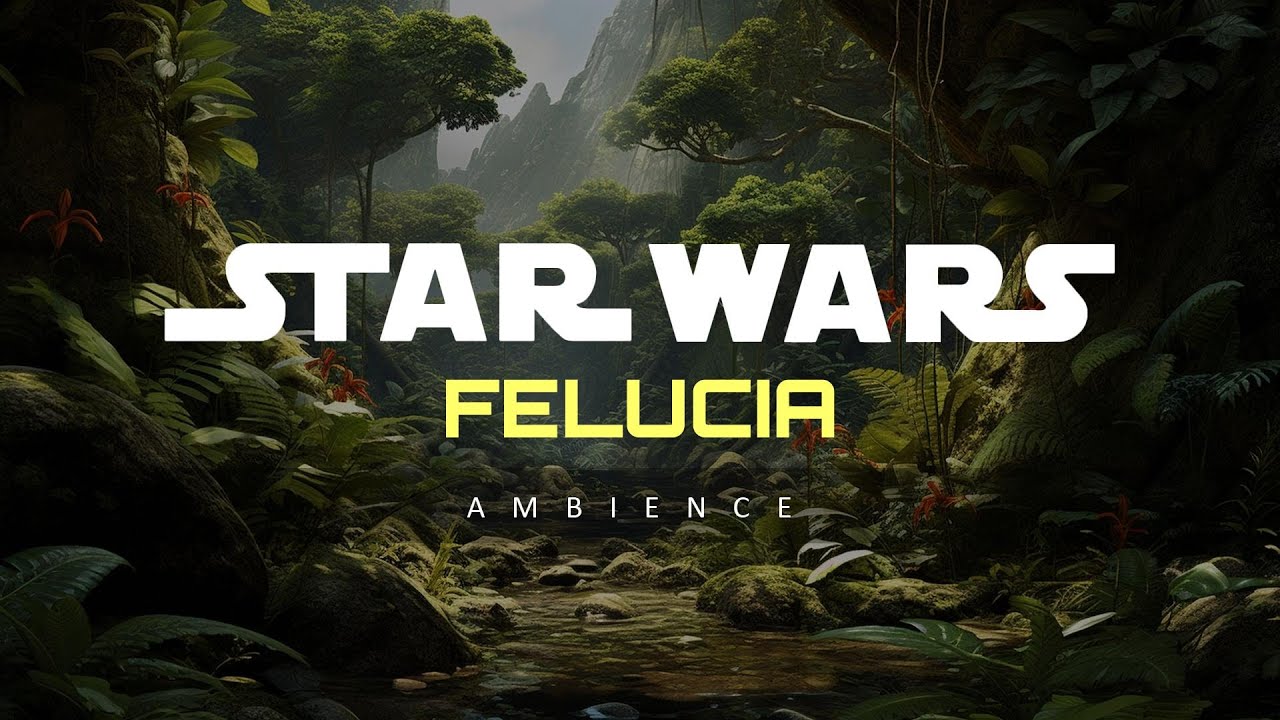 You’re exploiting a vibrant jungle on Felucia | Star Wars Ambience for Studying, Sleeping, Relaxing