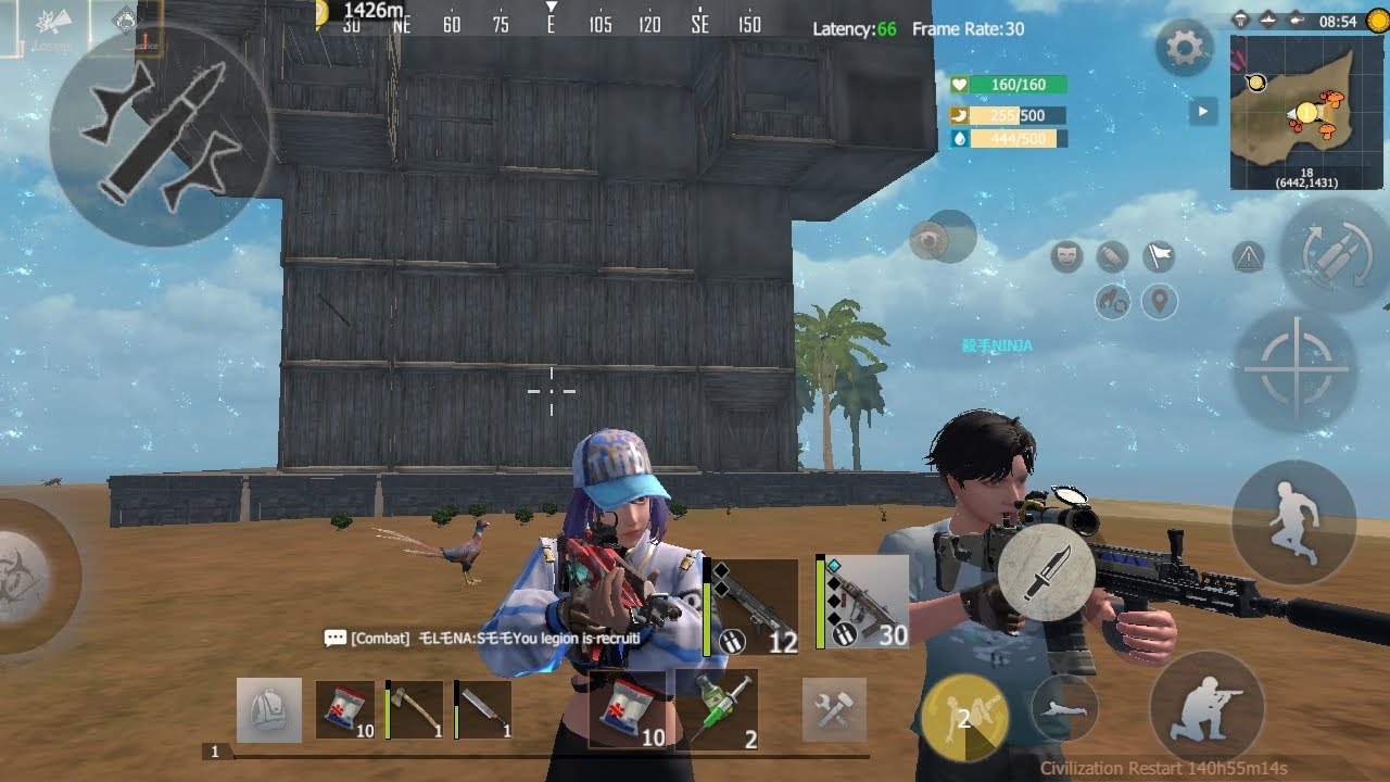 Cleaning the server on 1st day • duo • last island of survival