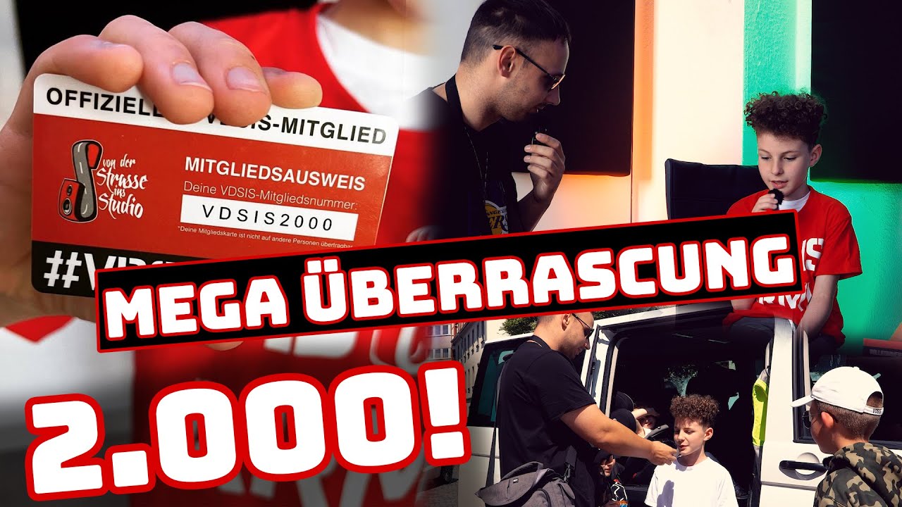 HEFTIGE ÜBERRASCHUNG FÜR JARON! Das VDSIS-ARMY MITGLIED 2.000 ist am Start!!!