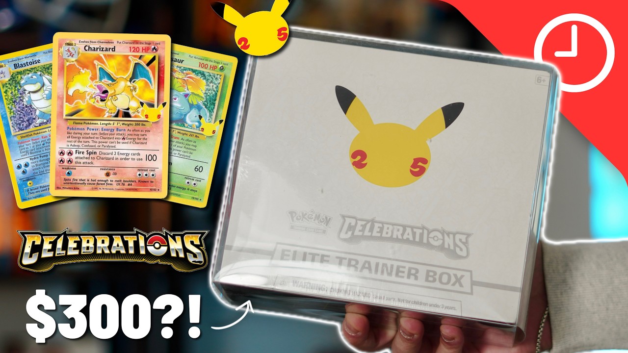 🔥 I Opened a $300 Pokémon Celebrations ETB… Was It a Huge Mistake?