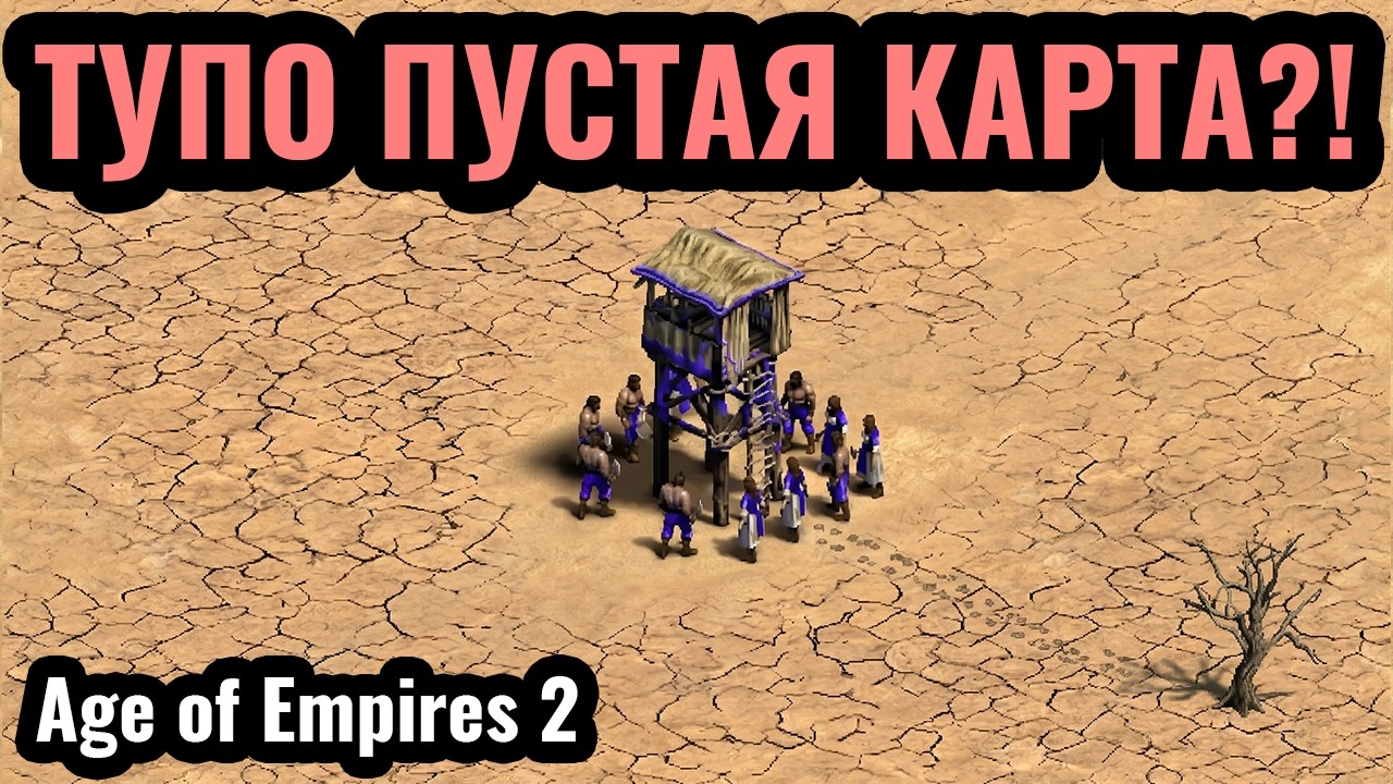 DauT и Самая ПУСТАЯ карта в ФИНАЛЕ турнира по Age of Empires 2