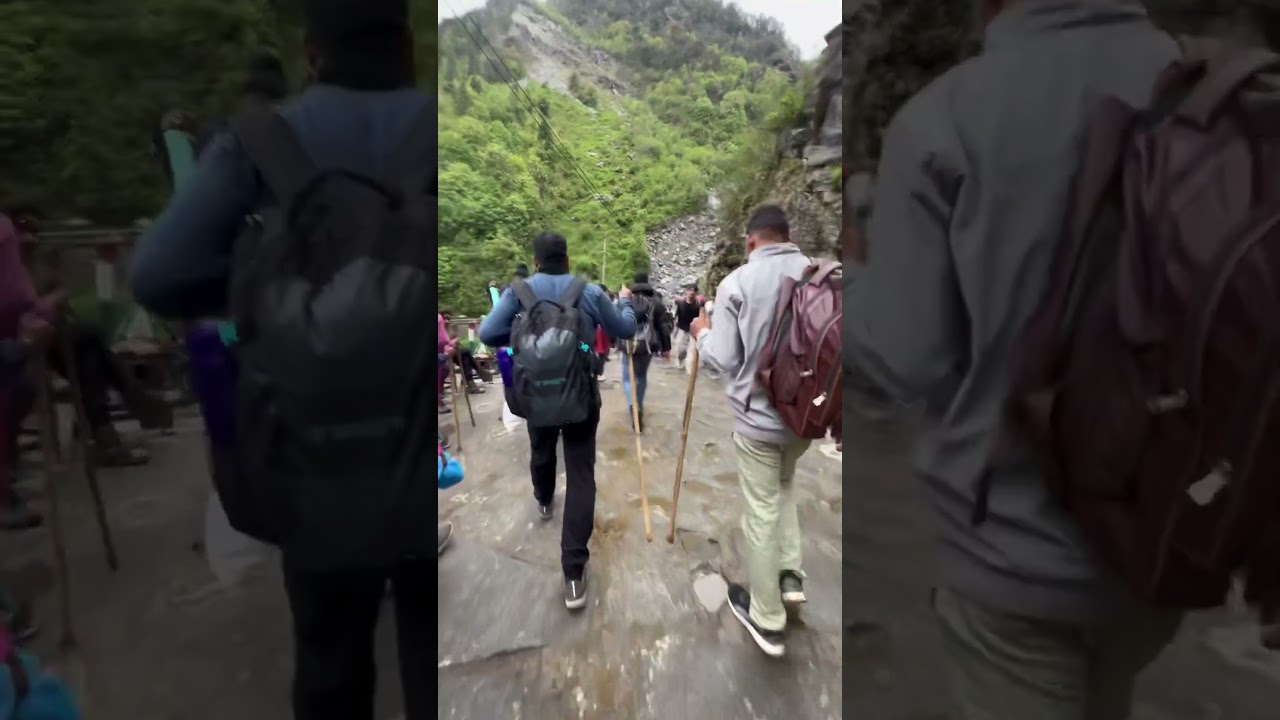 Kedarnath me mausam hua bhaut kharab. Kedarnath weather update #Kedarnath #snowfall #storm