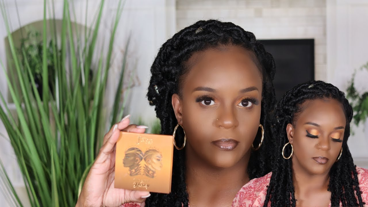 GRWM FEATURING JUVIA'S PLACE THE REBEL HONEY PALETTE & DOSSIER PERFUME