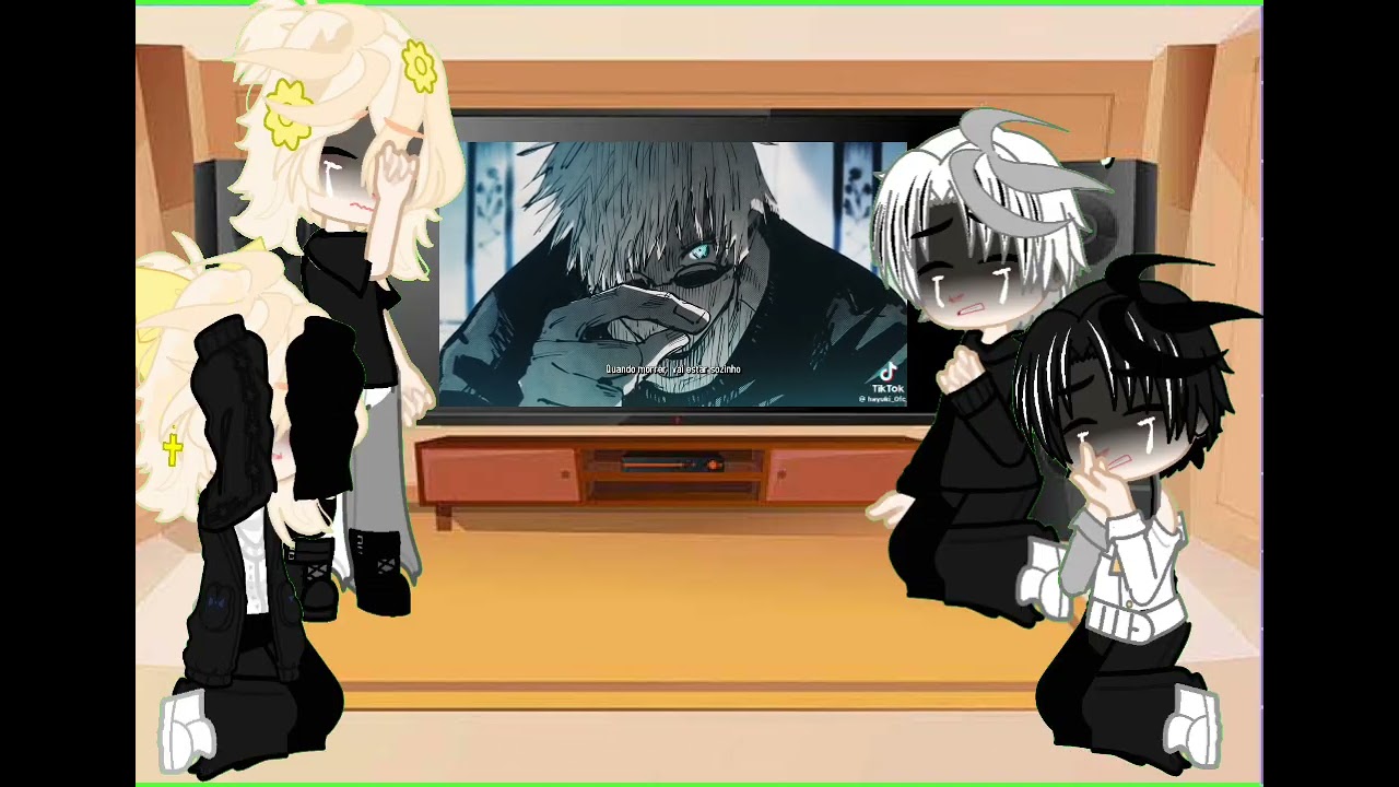 Mikey's react to ao takemichi as Satoru gojo rap 