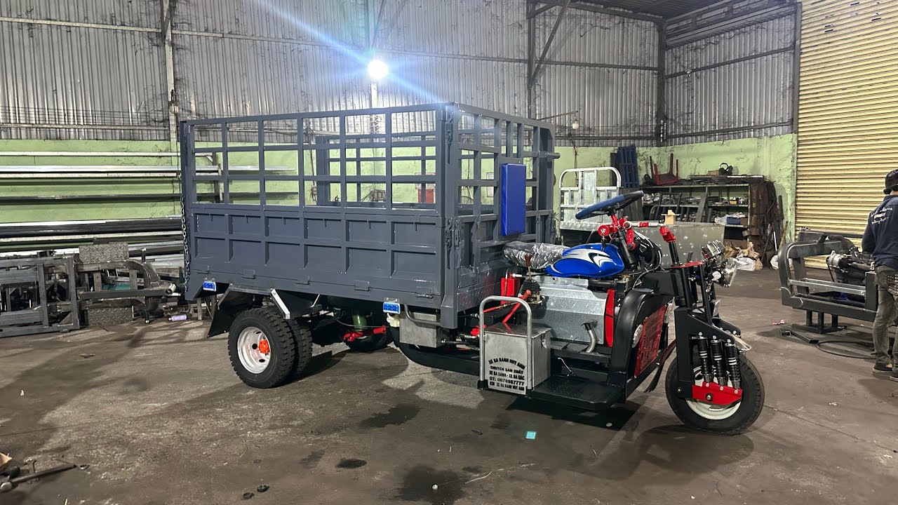 Xe Ba Gác Máy Dầu 44HP - Bao Tải 6T | LH : 0878.98.7777