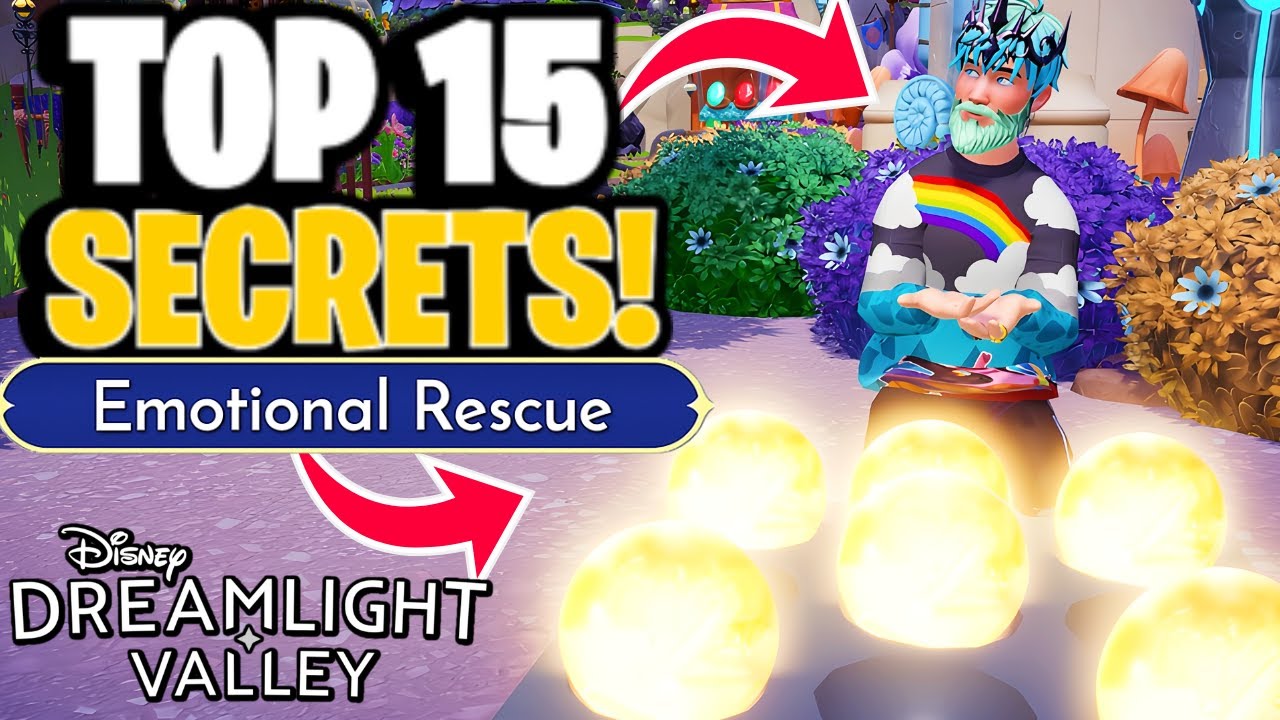 15 HIDDEN FEATURES You May Have Missed! [Emotional Rescue Update] | Dreamlight Valley