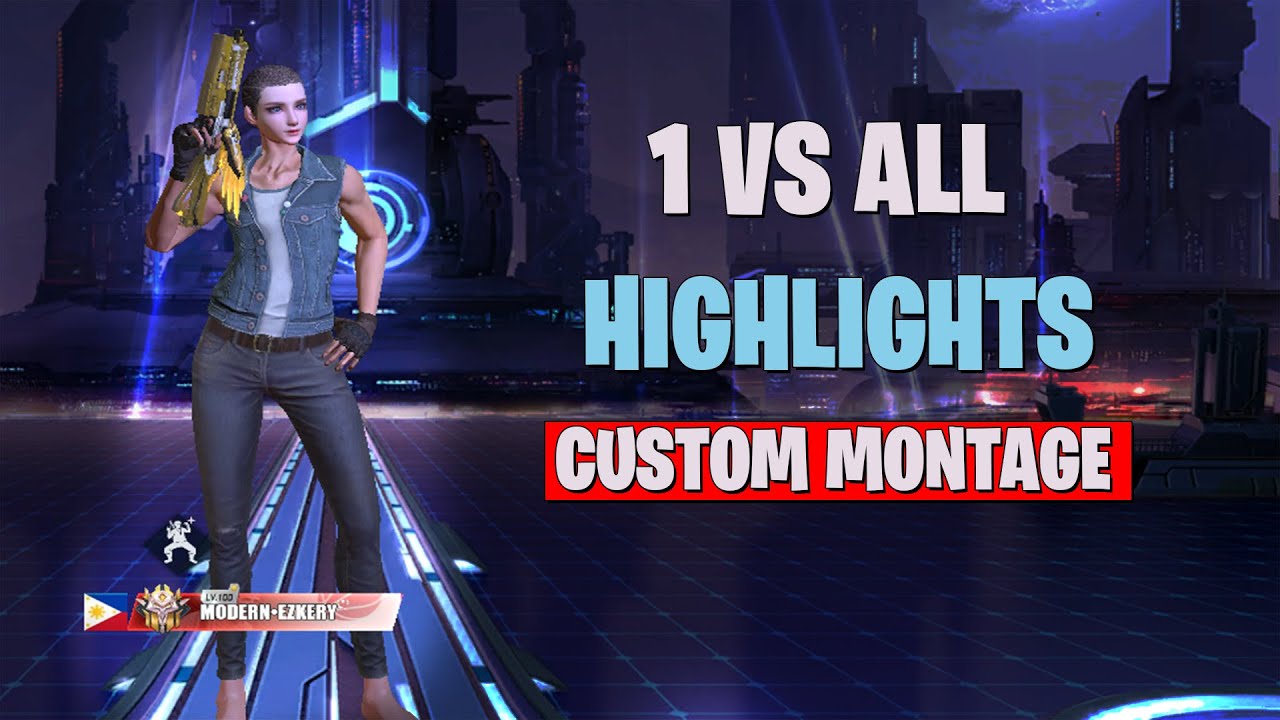 1 VS ALL | CUSTOM MONTAGE | Rules Of Survival (Montage#57)