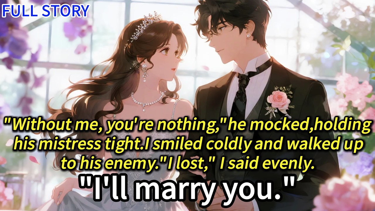 “Without me, you’re nothing,” he mocked,holding his mistress tight.I smiled coldlyand walked up to..