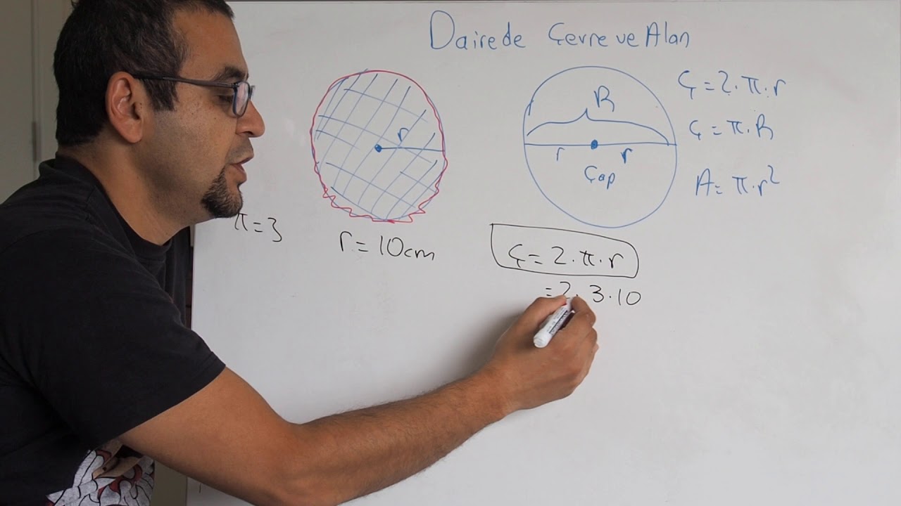 7. Sınıf Dairede Alan ve &Ccedil;evre Hesaplama