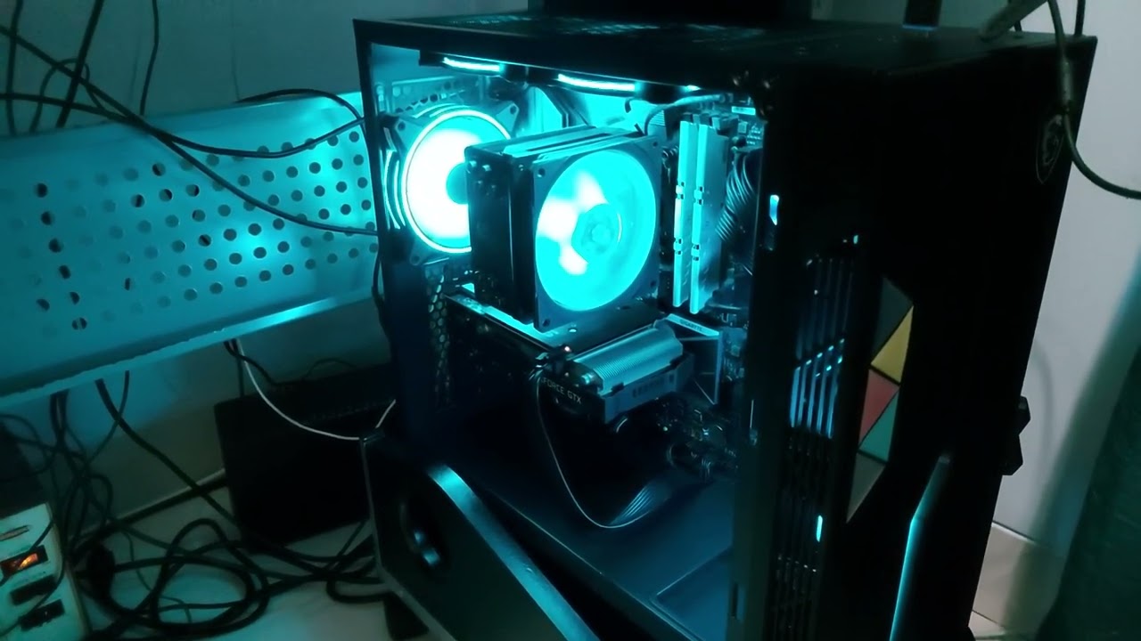 Tempered glass side panel explosion aftermath (2 days later)