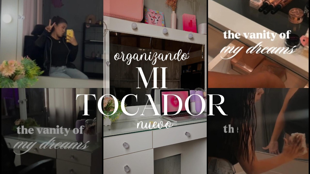 organizando mi tocador 🎀// organizando mi maquillaje 💄