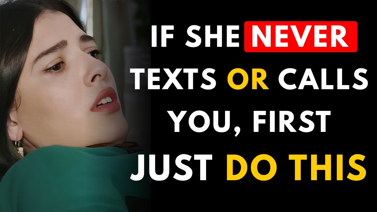 If She NEVER Texts or Calls You First – Do These 6 Things & Watch Her Chase You || Female Psychology