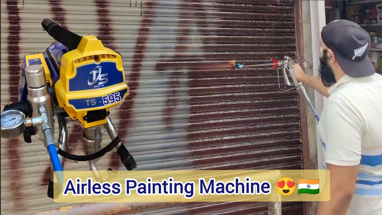 Best AirLess Painting Machine😍+919769414599🇮🇳#airless #painting #airlesssprayer #paint #airlessspray