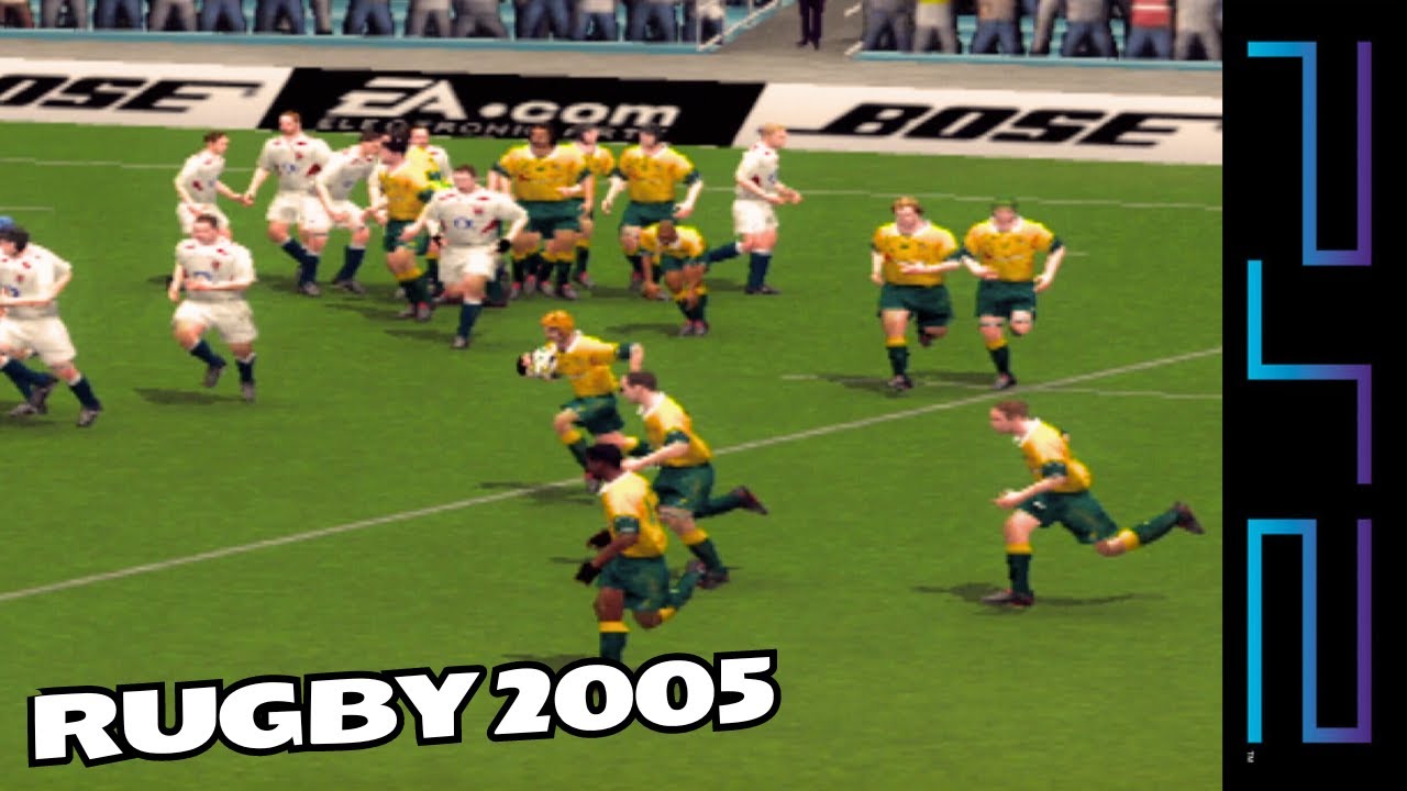 Rugby 2005 PS2 | Australia vs England | Gameplay