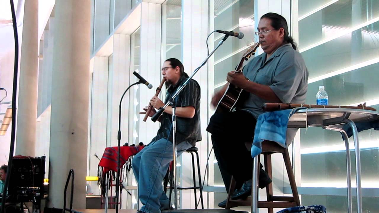 Aaron White/Anthony Wakeman Native American Flute and Guitar music.