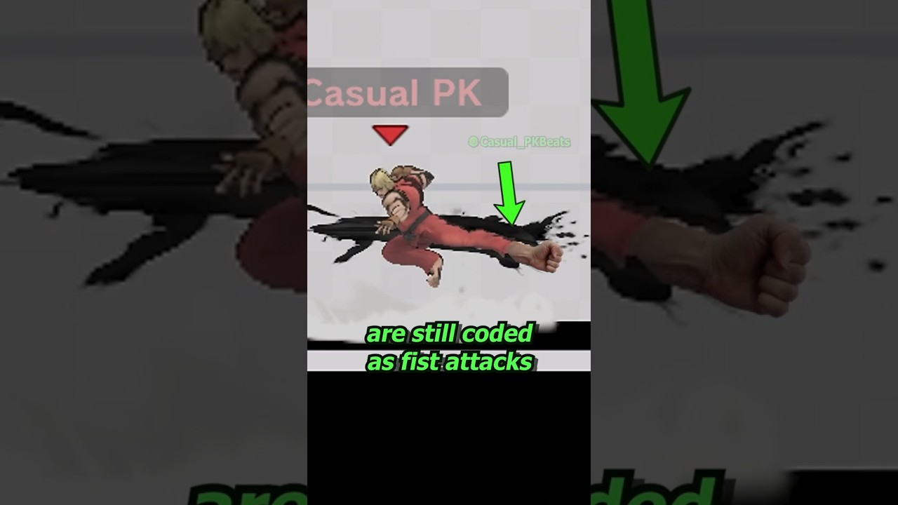 Ken's Feet are actually Fists