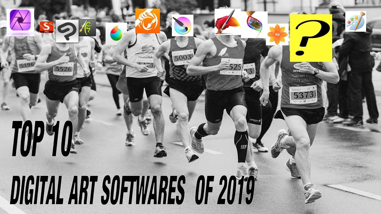 Top 10 Softwares for Digital Art 2019 | Photoshop alternatives (paid and free with links)
