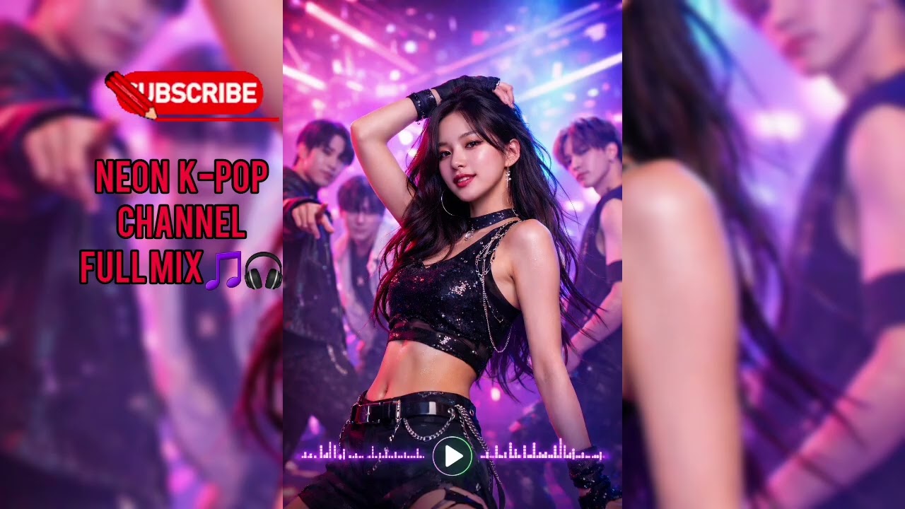 NEON K-POP PARTY 💜⚡ High Energy Dance Mix🎧🎵
