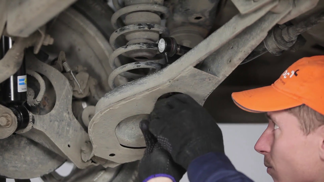 How to change rear Anti Roll Bar Link on JAGUAR X-TYPE 1 TUTORIAL | AUTODOC