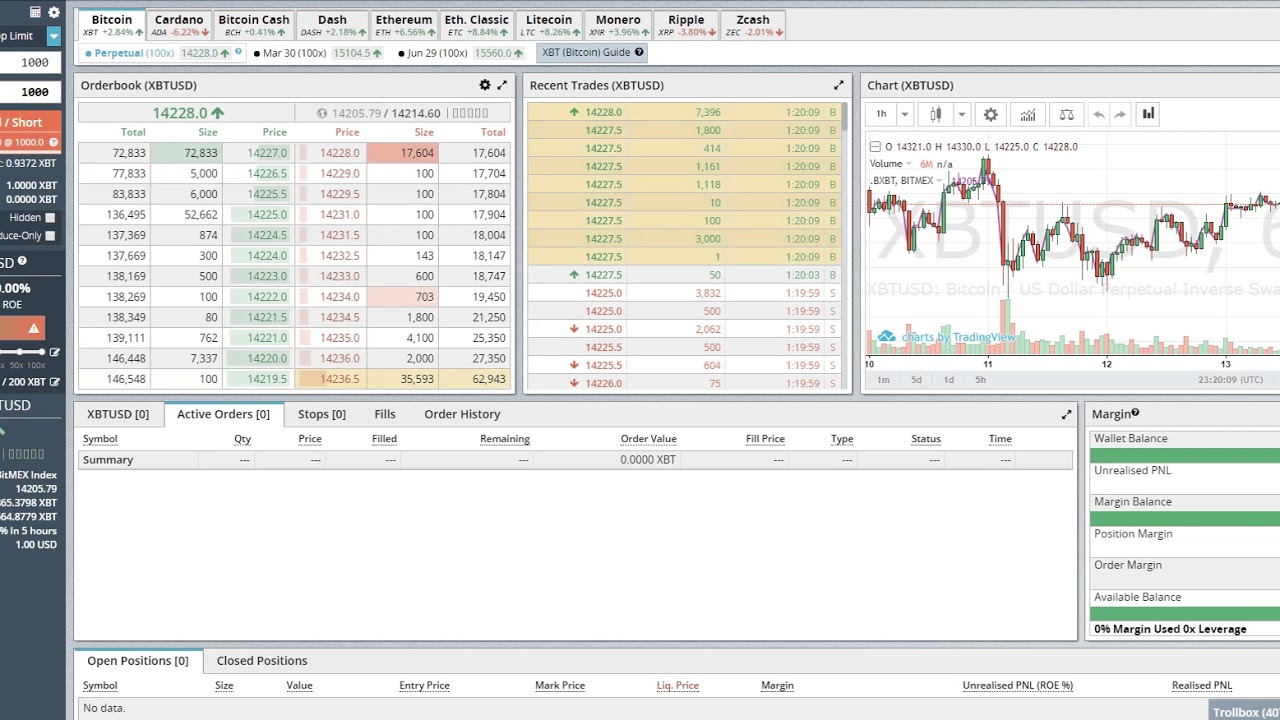Bitmex Leverage Trading Tutorial