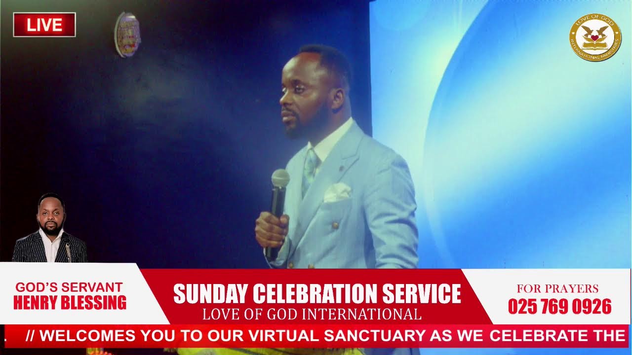 [[[ LIVE ]]]FRIDAY  08/02/2026 SUNDAY CELEBRATION SERVICE WITH  PROPHET HENRY BLESSING.