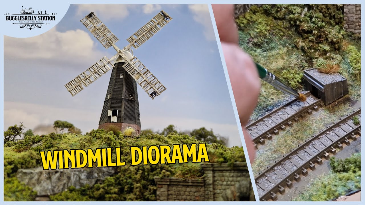 Building a Windmill Diorama