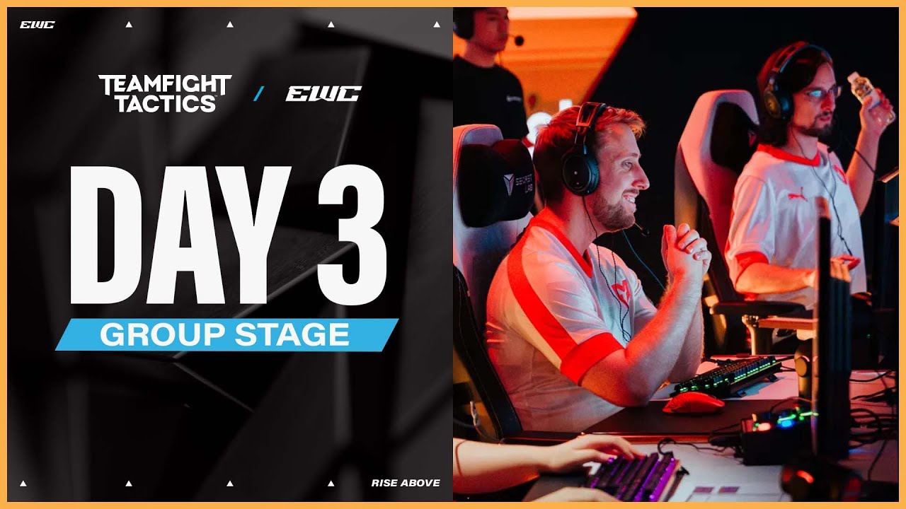 Teamfight Tactics at EWC 25 - Day 3 -  Group Stage