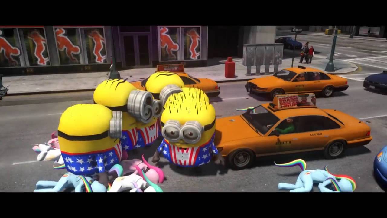 USA Minions VS Little Pony army DEATH BATTLE