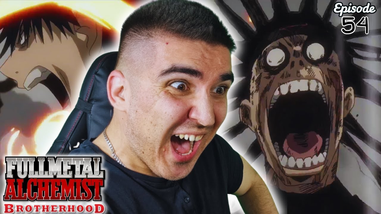 ПУСТЬ ОН СГОРИТ!!! Жестокий финал «Зависти»!? | FMAB | Эпизод 54 | РЕАКЦИЯ!