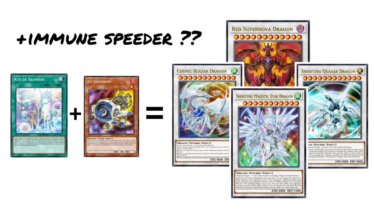 new 2 cards Adventure synchron dopple warrior combo! immune speeder and draw 2!  [ 2023 / Sept ]