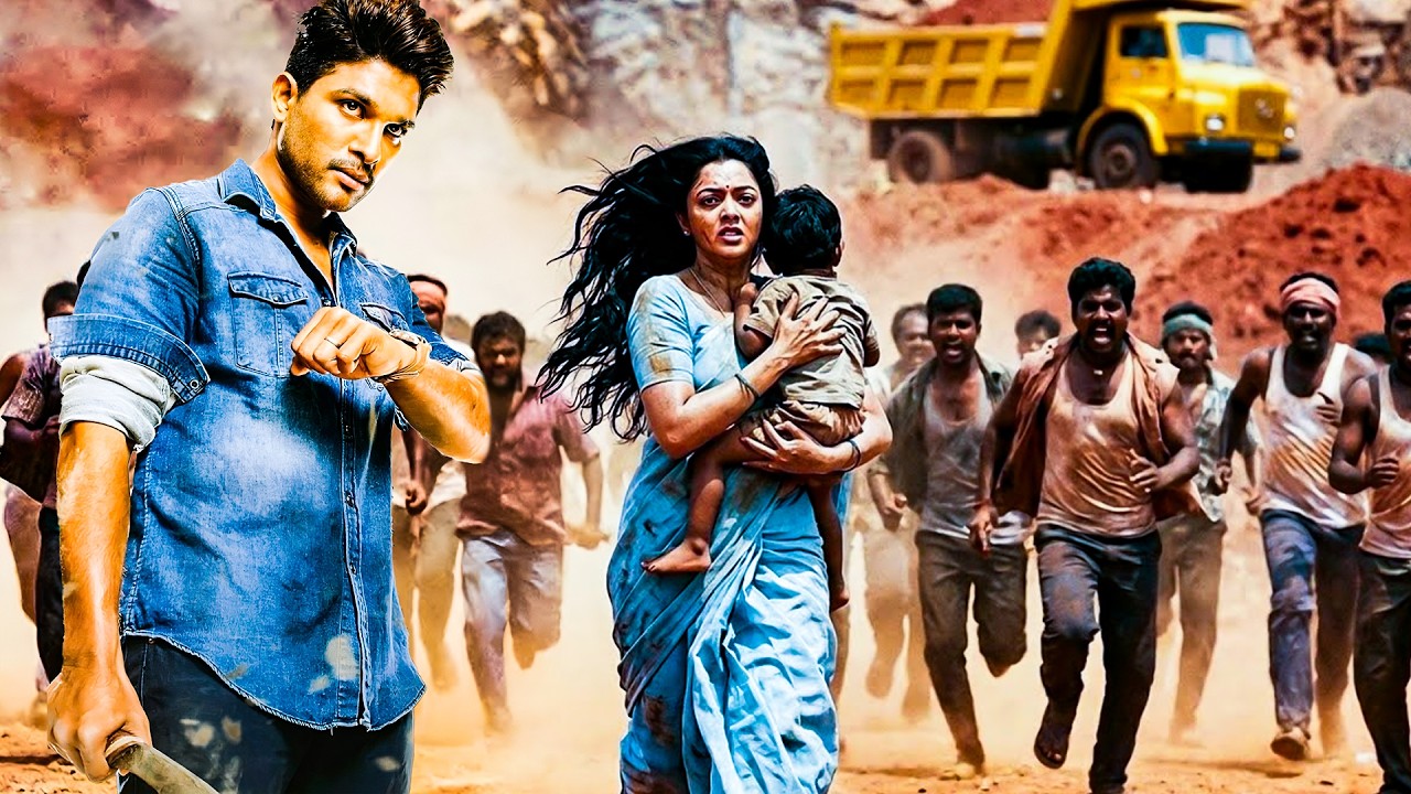 Allu Arjun | South Indian Movie Dubbed In Hindi | South Superhit Action Hindi Movie