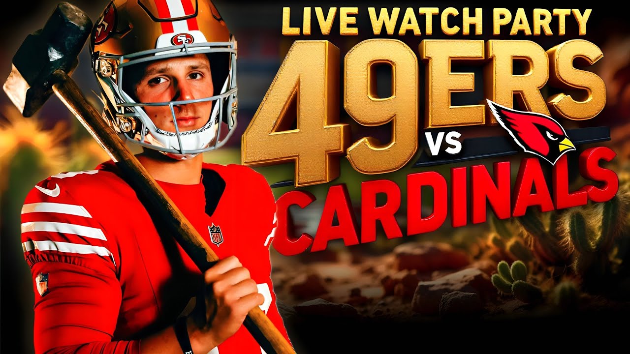 49ers vs. Cardinals Showdown: Live Reaction & Commentary!