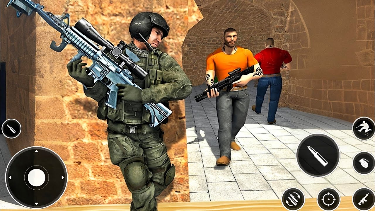 Anti-Terrorist Combat Mission - Survival Mission FPS Shooting GamePlay #6