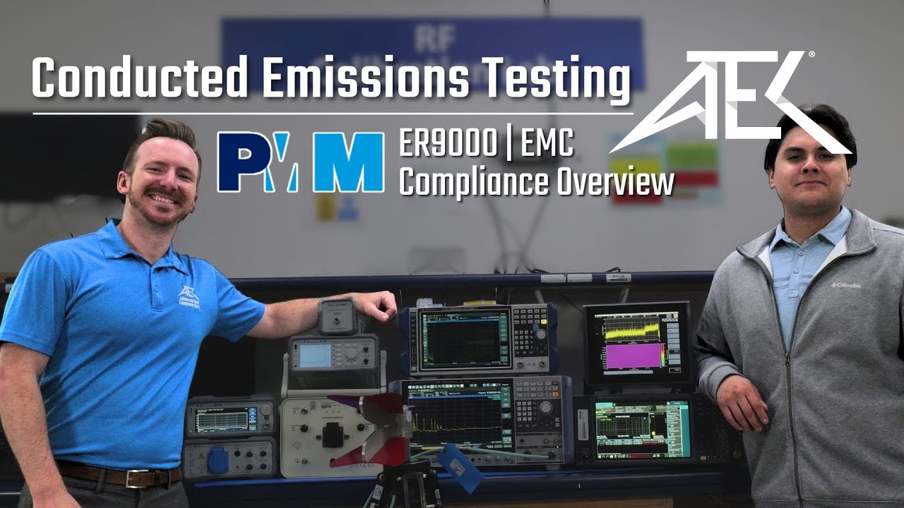 Conducted Emissions Testing | PMM ER9000 | EMC Compliance Overview