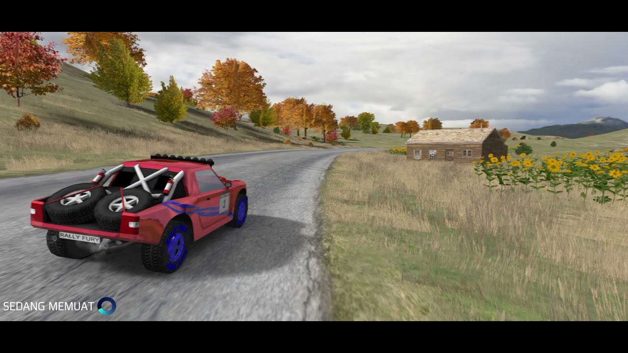 GAME BALAP RALLY | SERU GAMEPLAY RALLYFURY | FULL RACE AND REPLAY