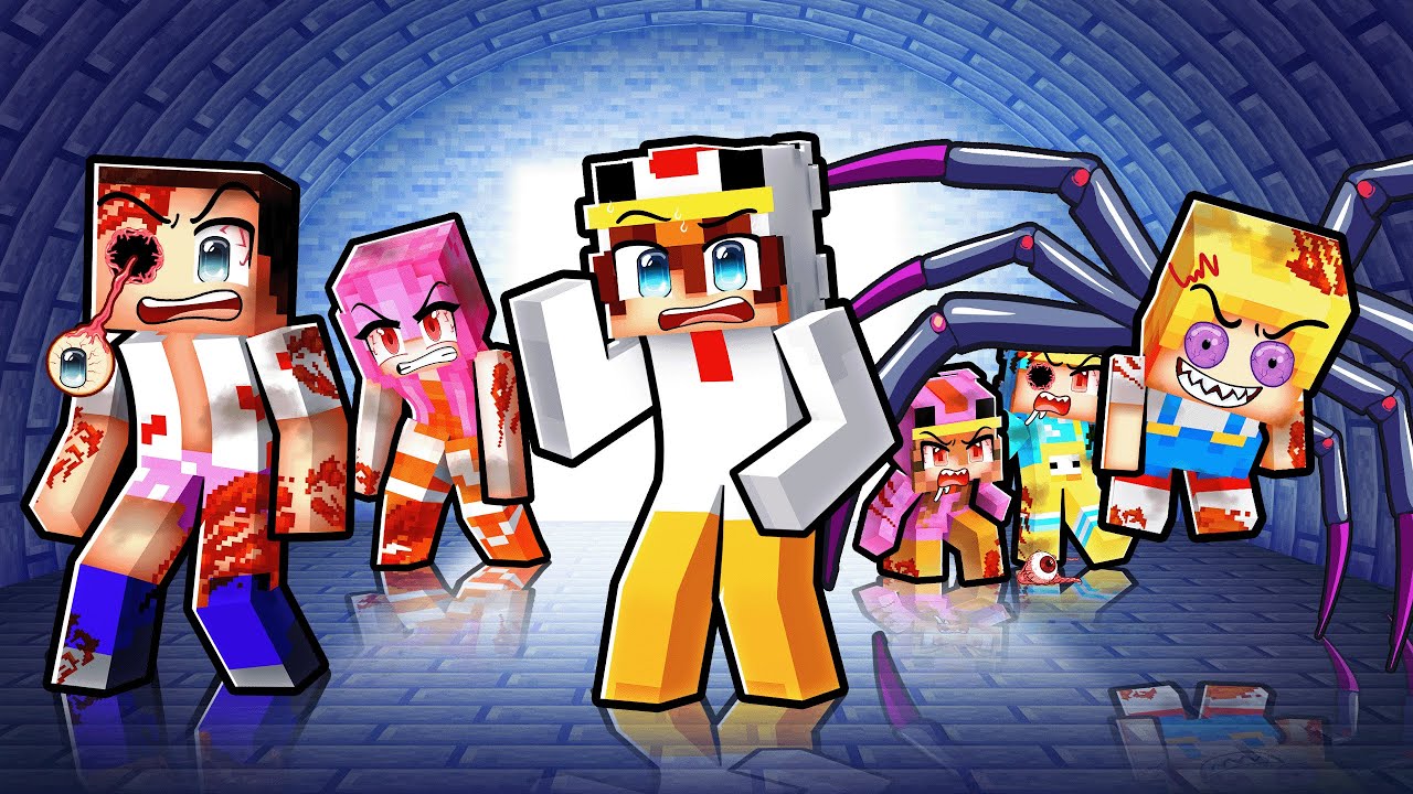 Mes AMIS sont Devenus des MONSTRES DARK sur Minecraft !