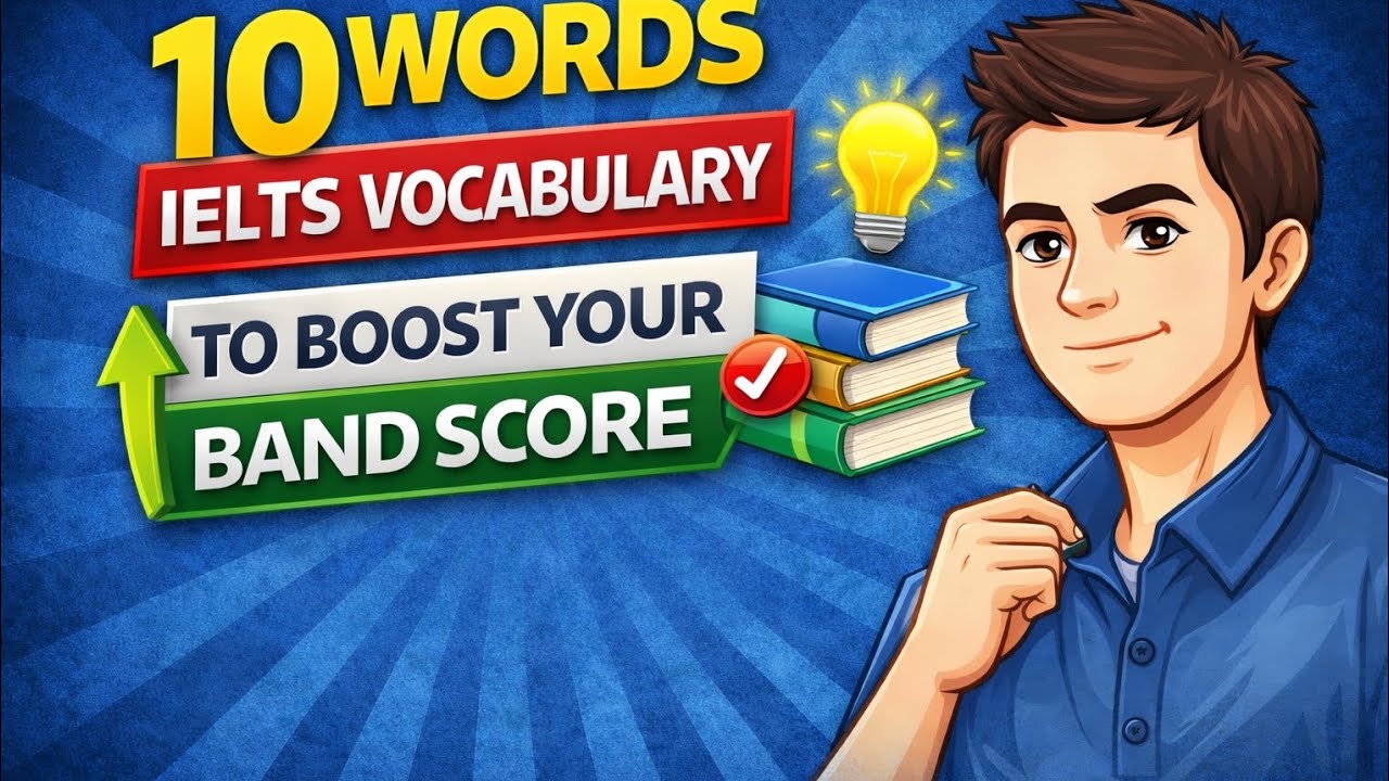 10 IELTS Vocabulary Words That Can Improve Your Band Score