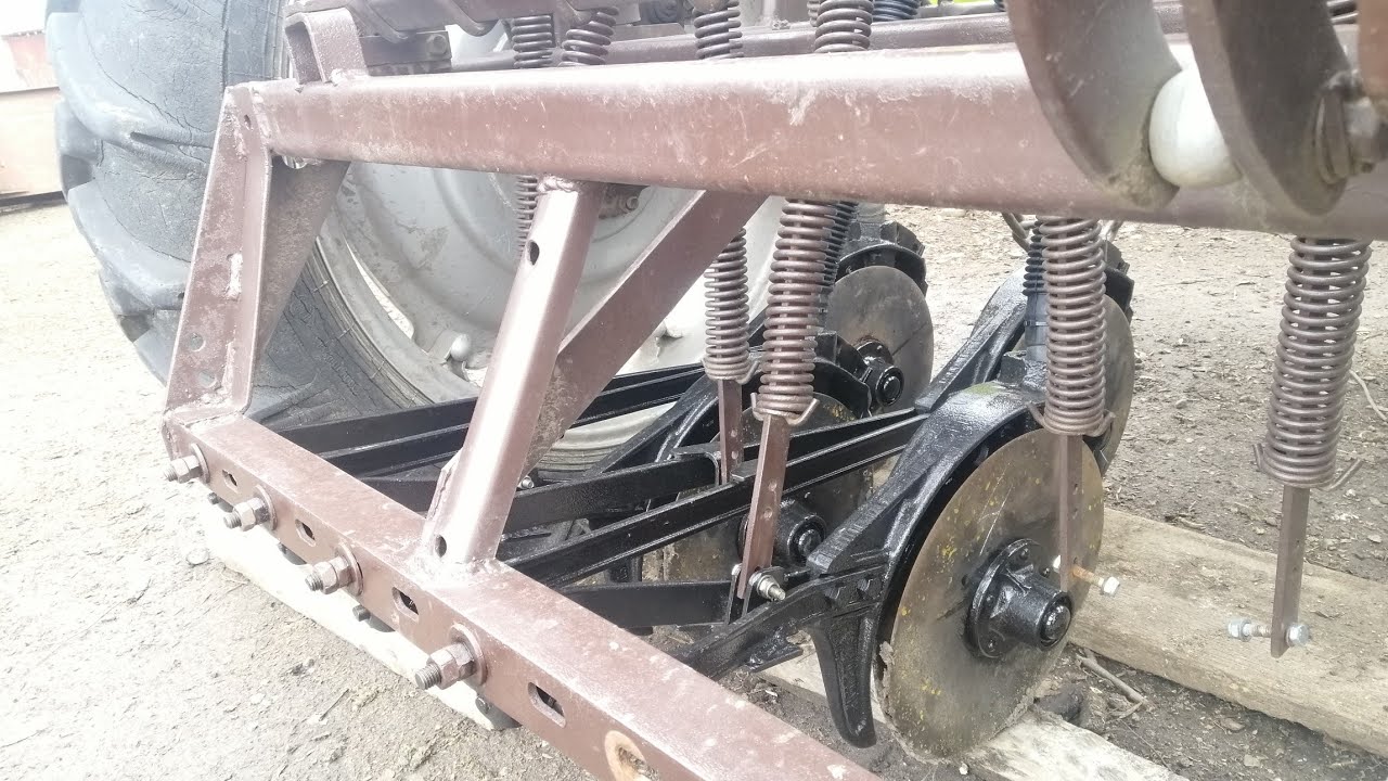 Капітальний ремонт сівалки СЗ-3.6.Етап п'ятий-сошники #сз36