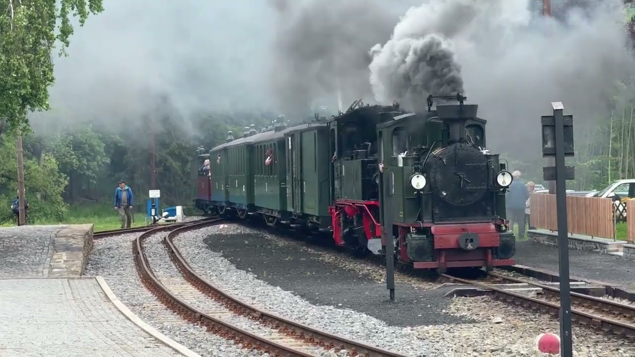 Pfingsten 2025 auf der Pressnitztalbahn
