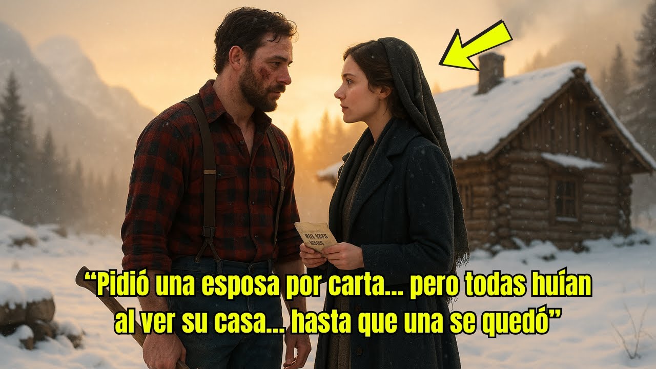 “Pidió una esposa por carta… pero todas huían al ver su casa… hasta que una se quedó”